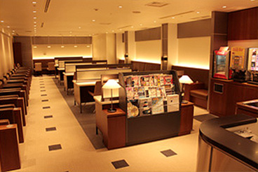 関西空港のラウンジの写真